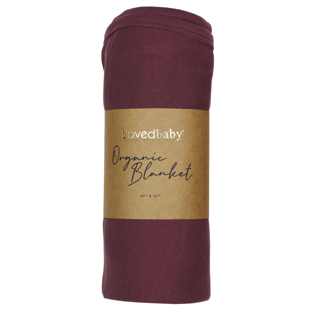 Eggplant - Organic Blanket