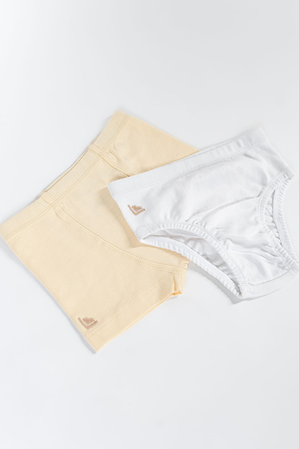 White - Kids' Organic Briefs