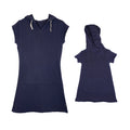 Mom & Mini Hoodie Dress Bundle in Indigo