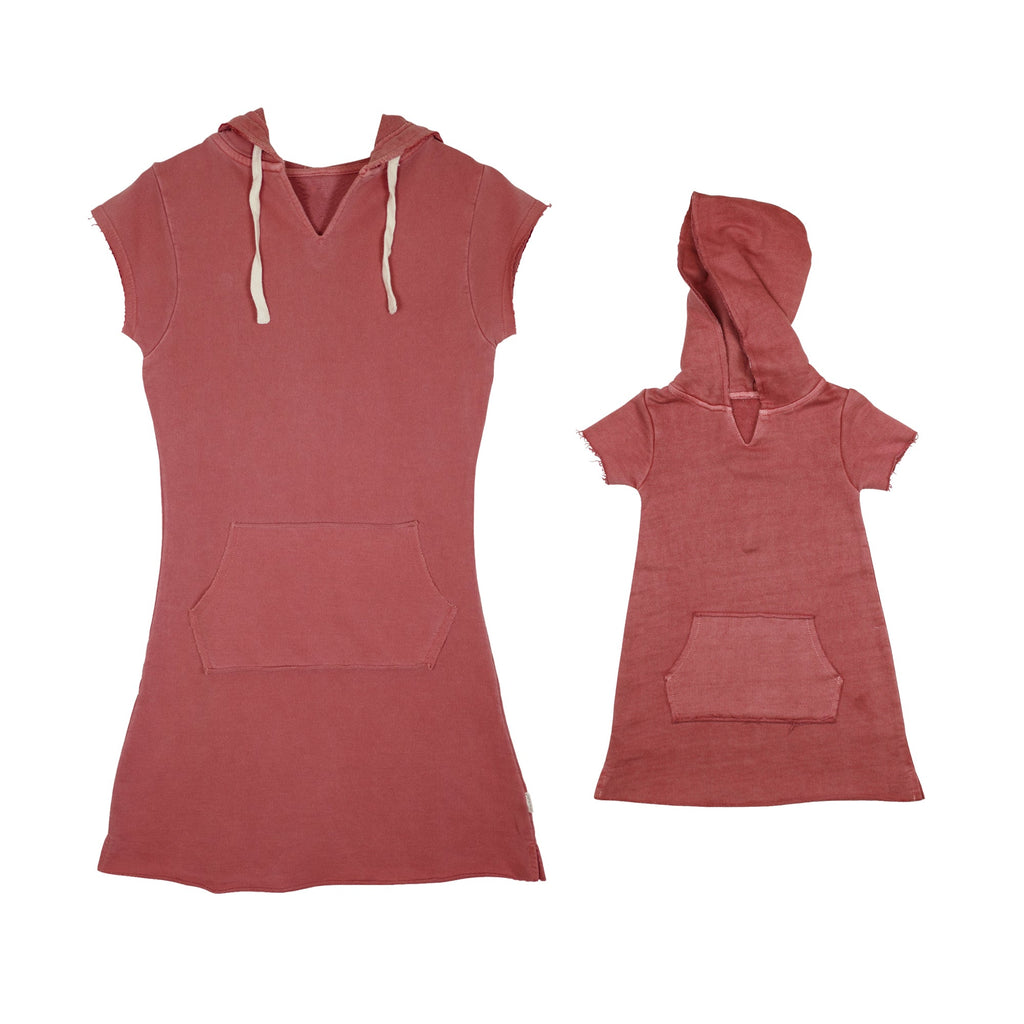 Mom & Mini Hoodie Dress Bundle in Sienna