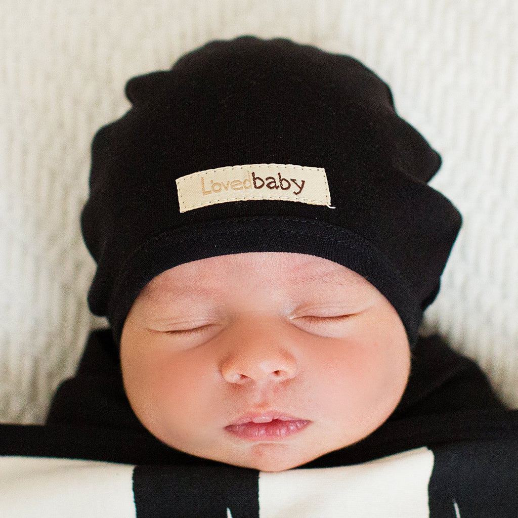 Black - Organic Cute Cap