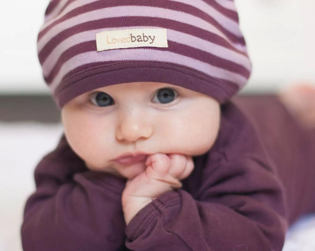 Lavender/Eggplant - Organic Cute Cap