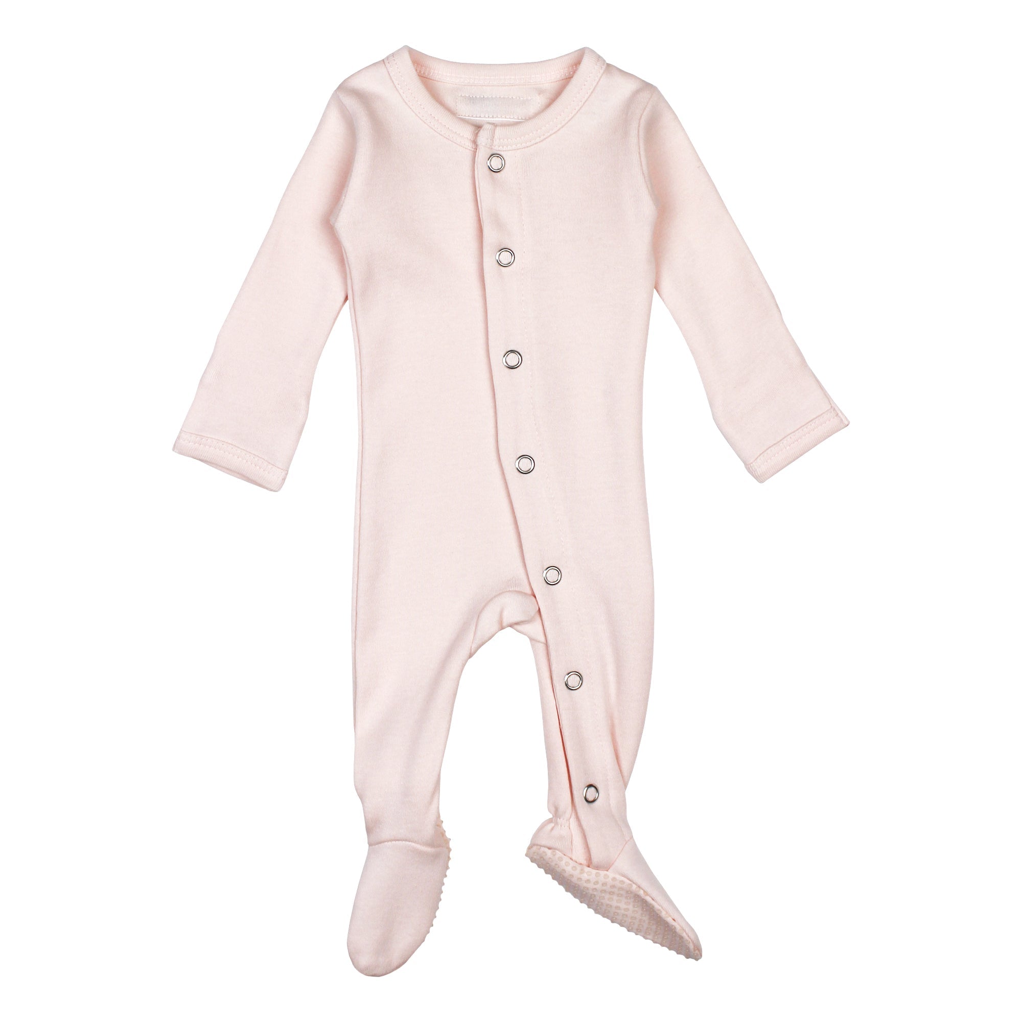 Blush - Organic Snap Footie