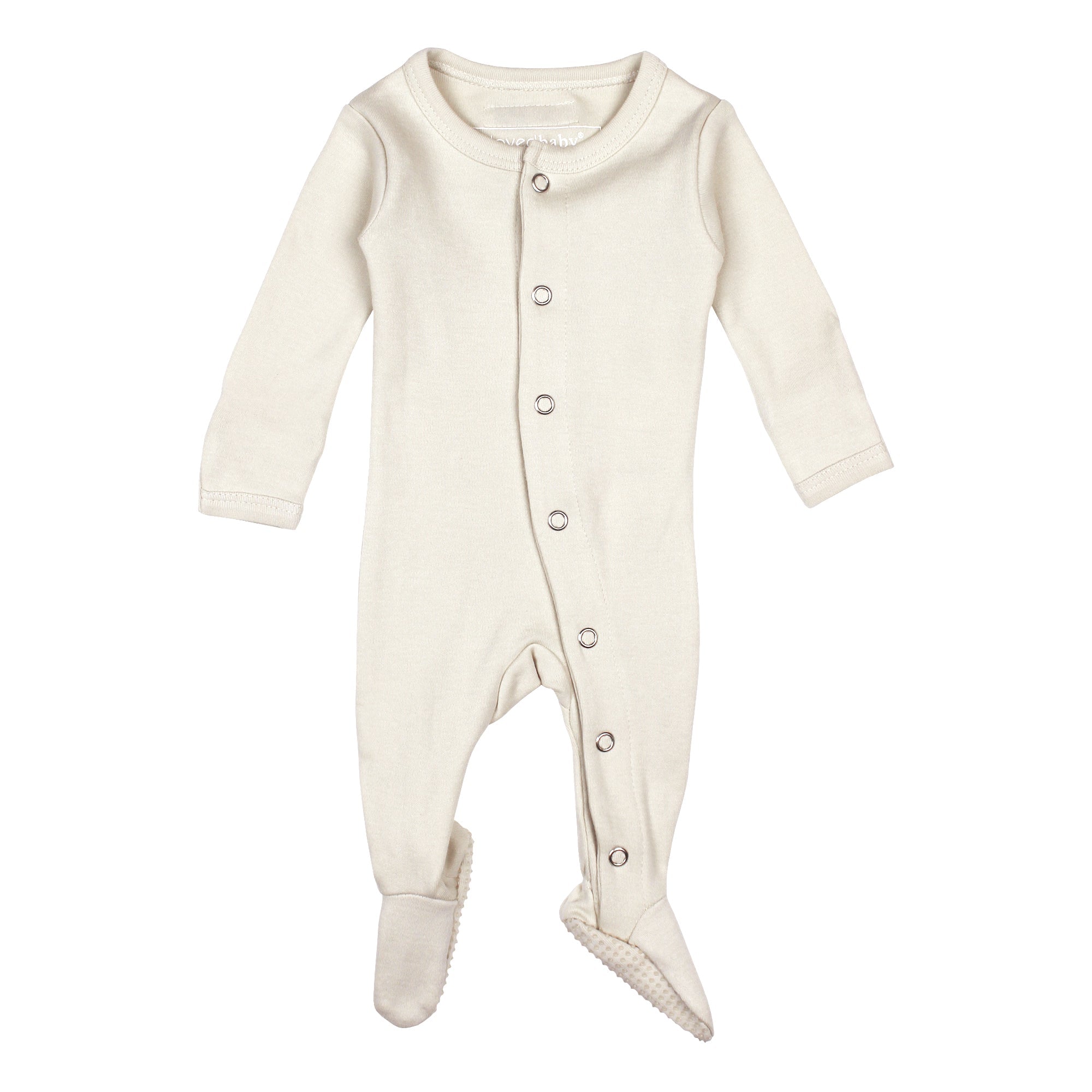Buttercream - Organic Snap Footie