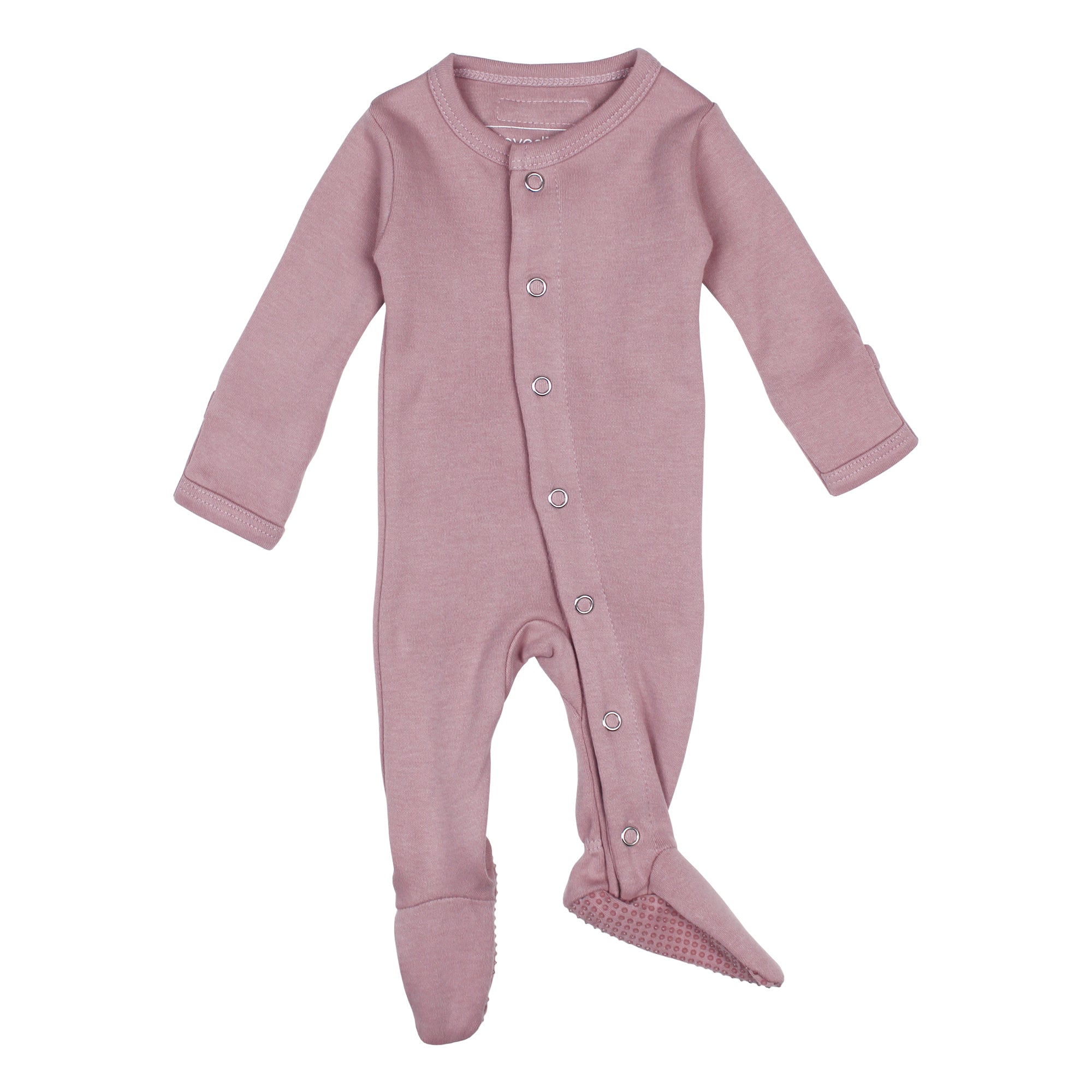 Lavender - Organic Snap Footie