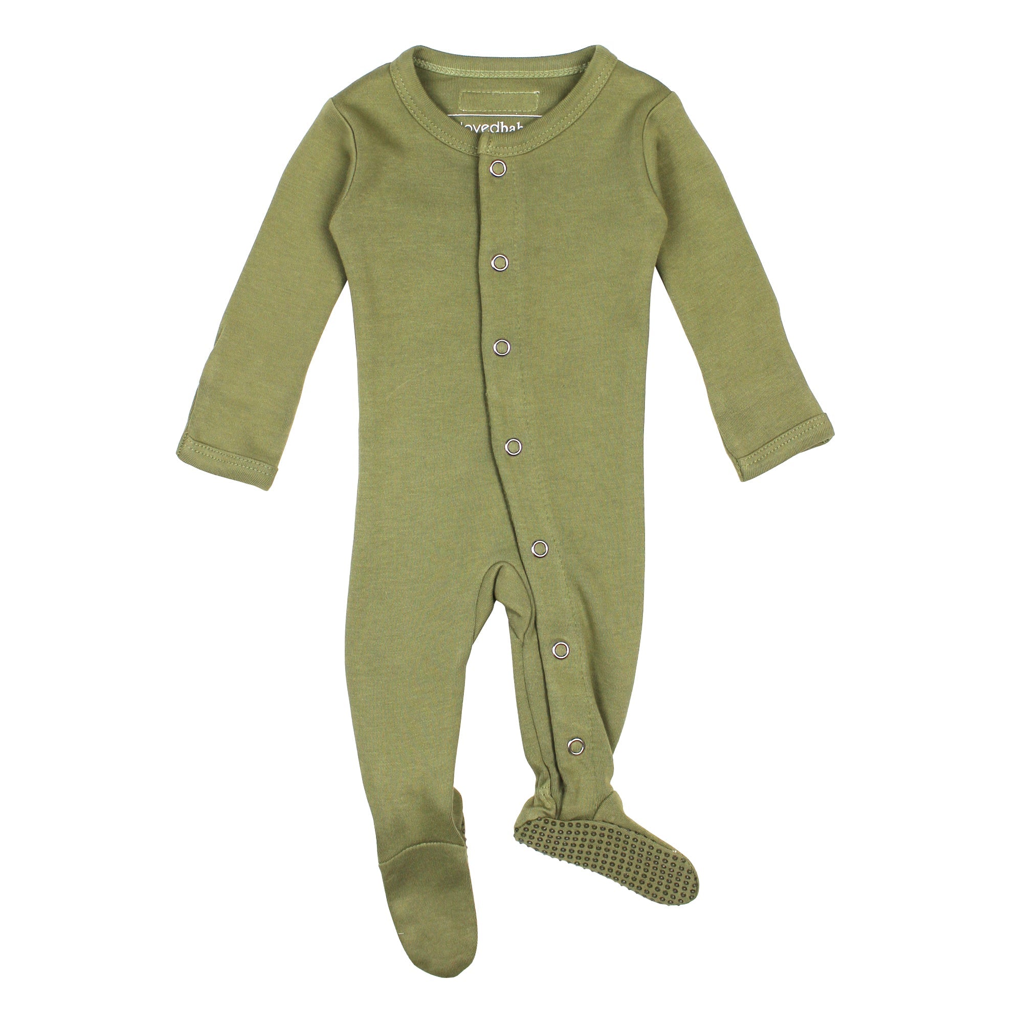 Sage - Organic Snap Footie