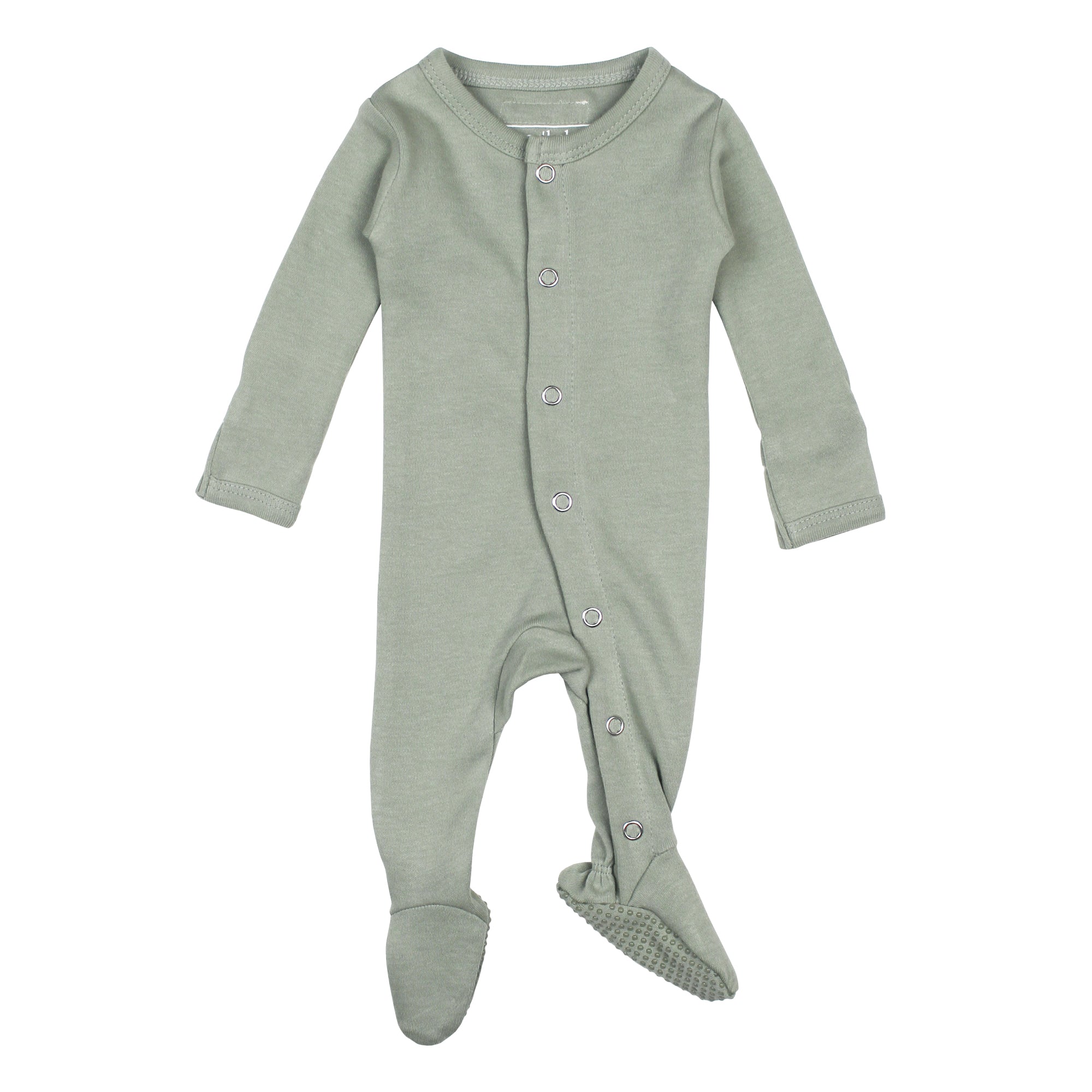 Seafoam - Organic Snap Footie