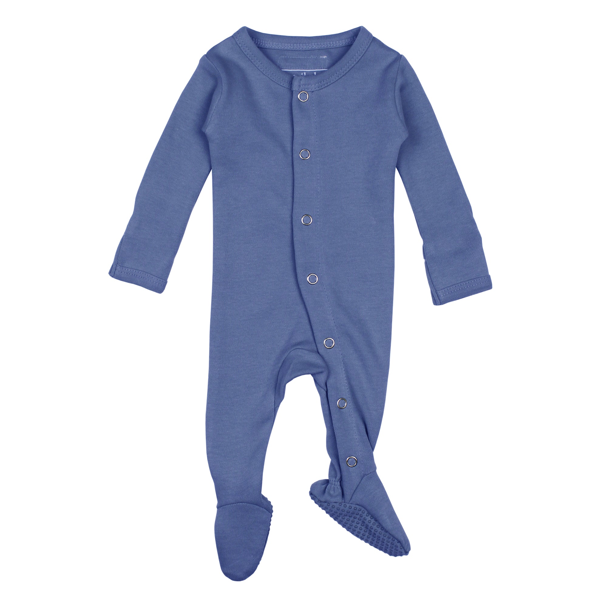 Slate - Organic Snap Footie