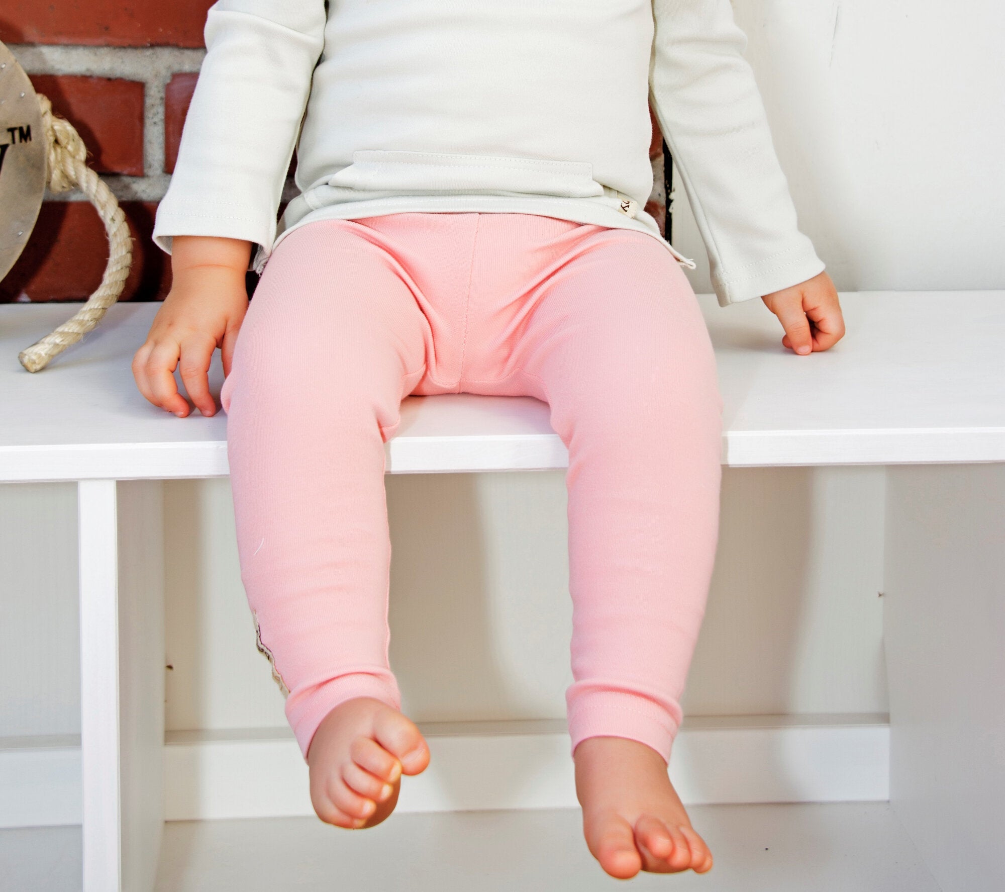 Coral - Organic Leggings