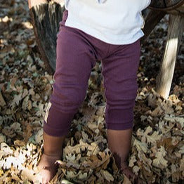 Eggplant - Organic Leggings