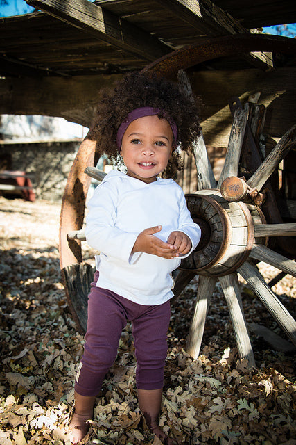 Eggplant - Organic Leggings