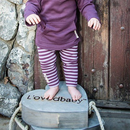 Lavender/Eggplant - Organic Leggings