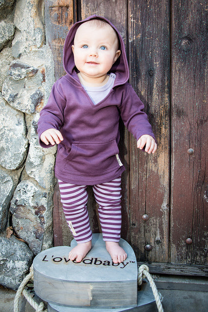 Lavender/Eggplant - Organic Leggings