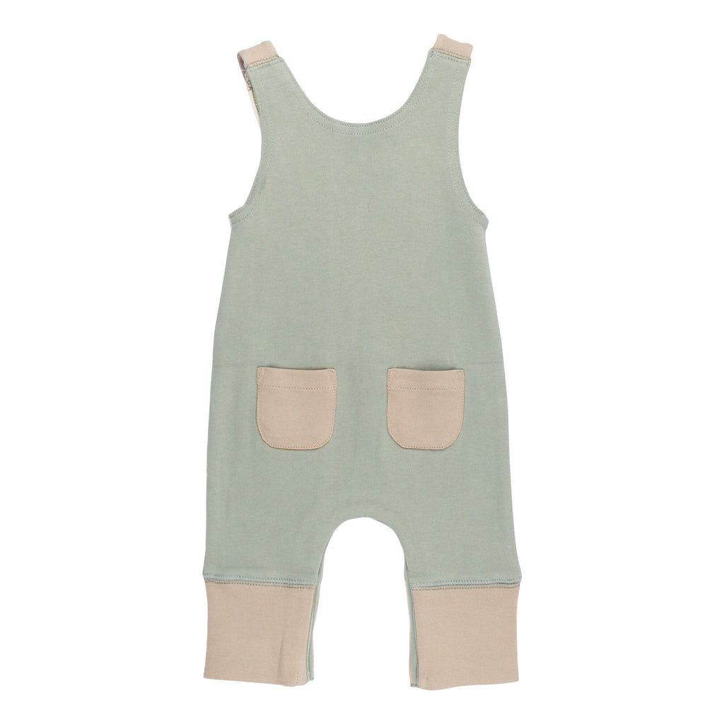 Little Camper - Organic Applique Harem Romper