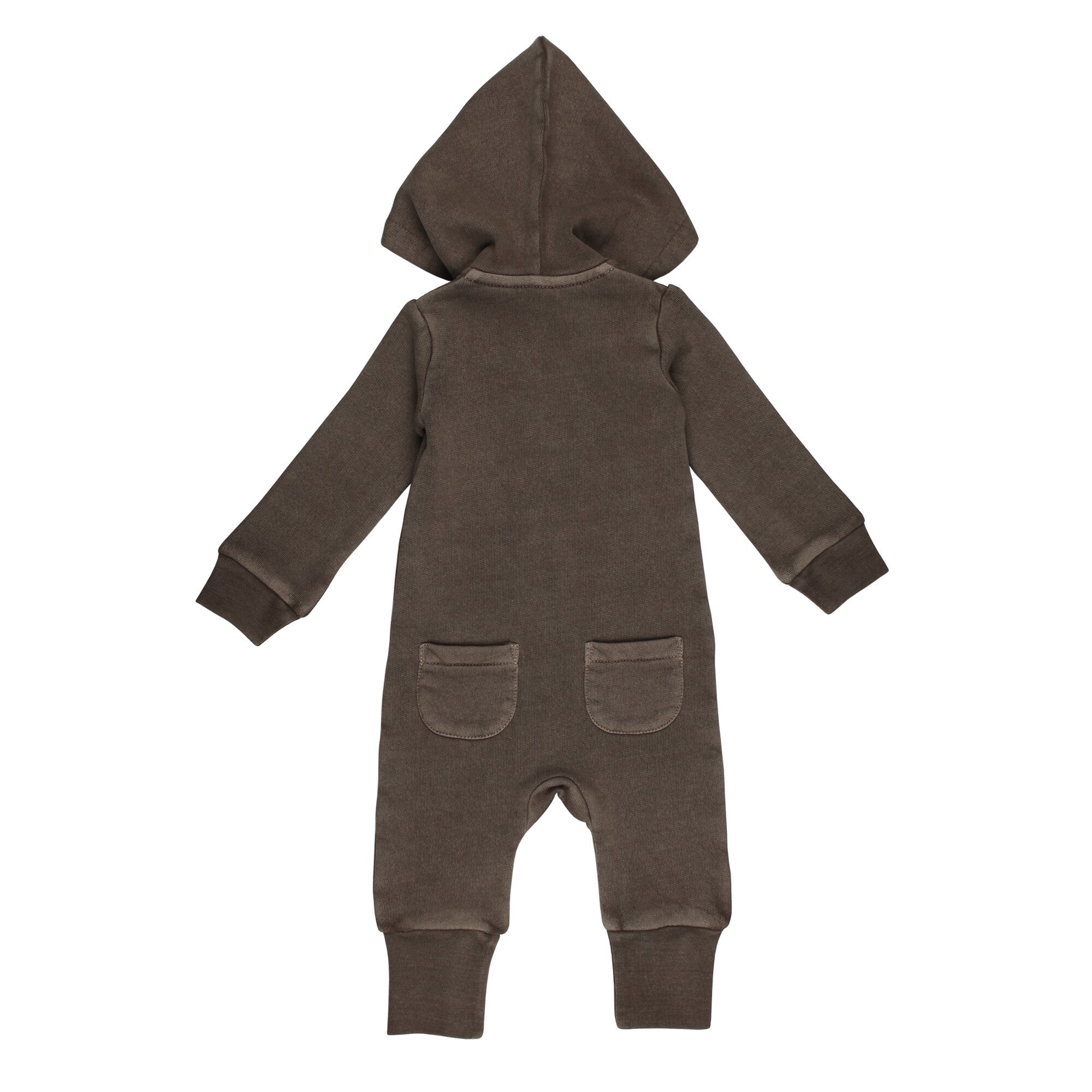 Bark - Organic Cozy Zipper Romper