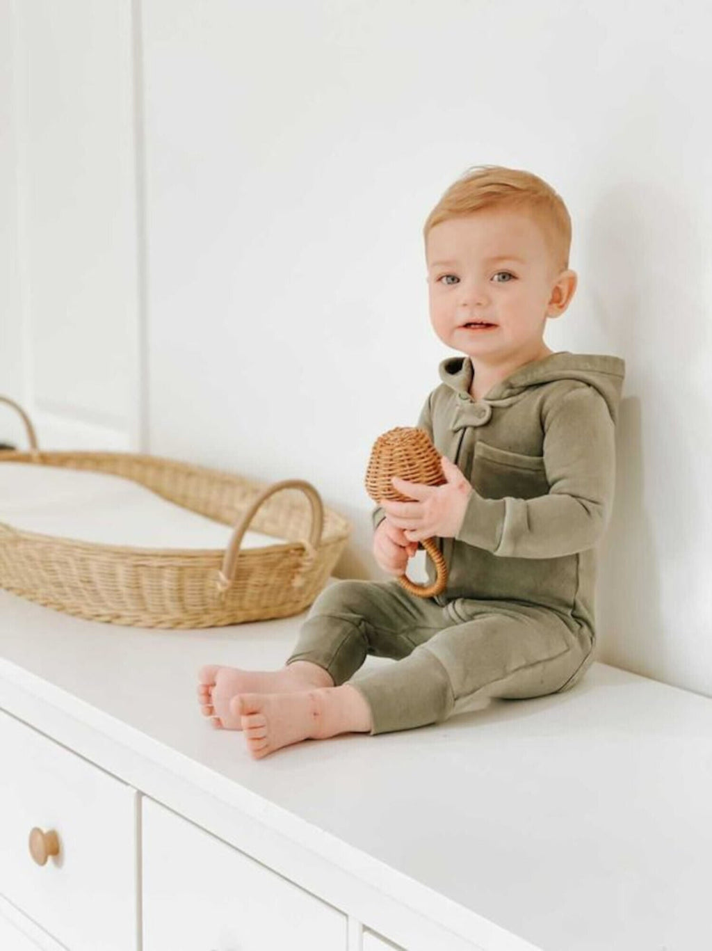 Hunter - Organic Cozy Zipper Romper