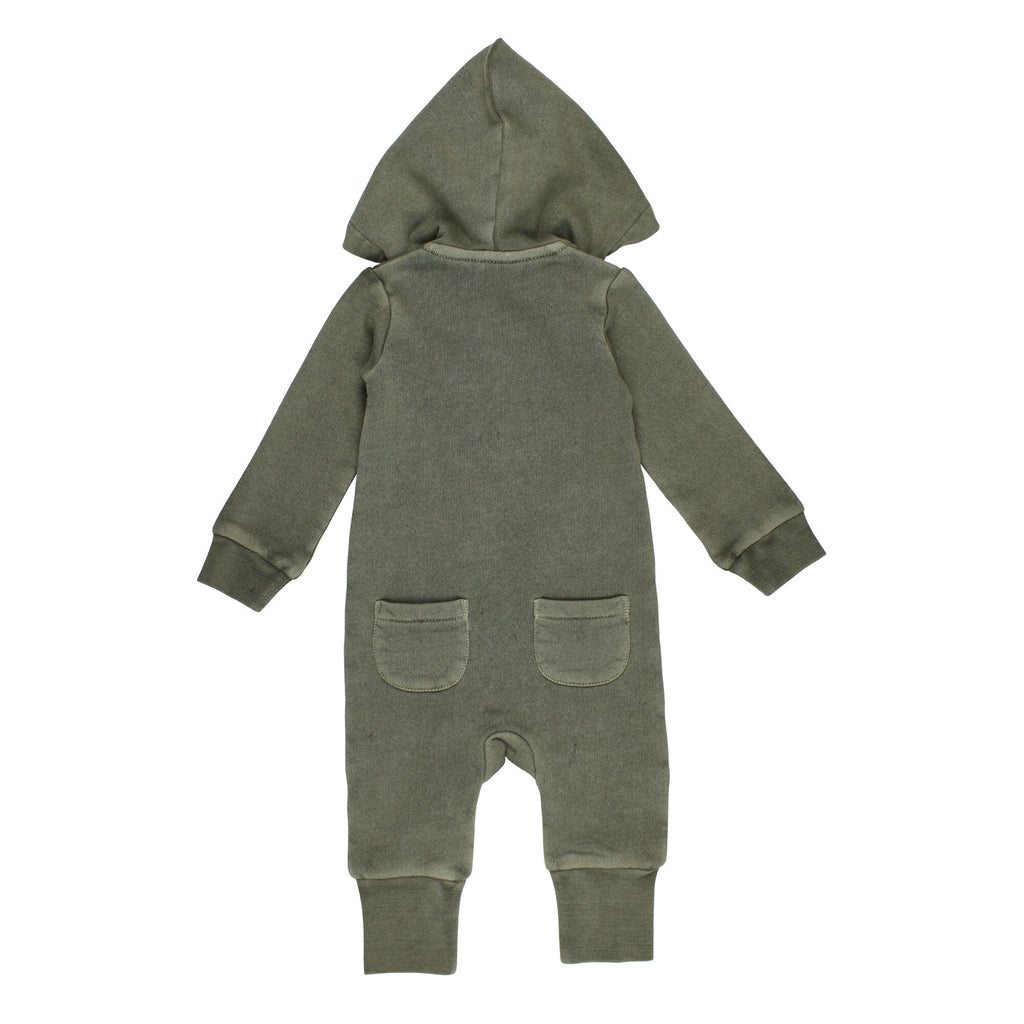 Hunter - Organic Cozy Zipper Romper