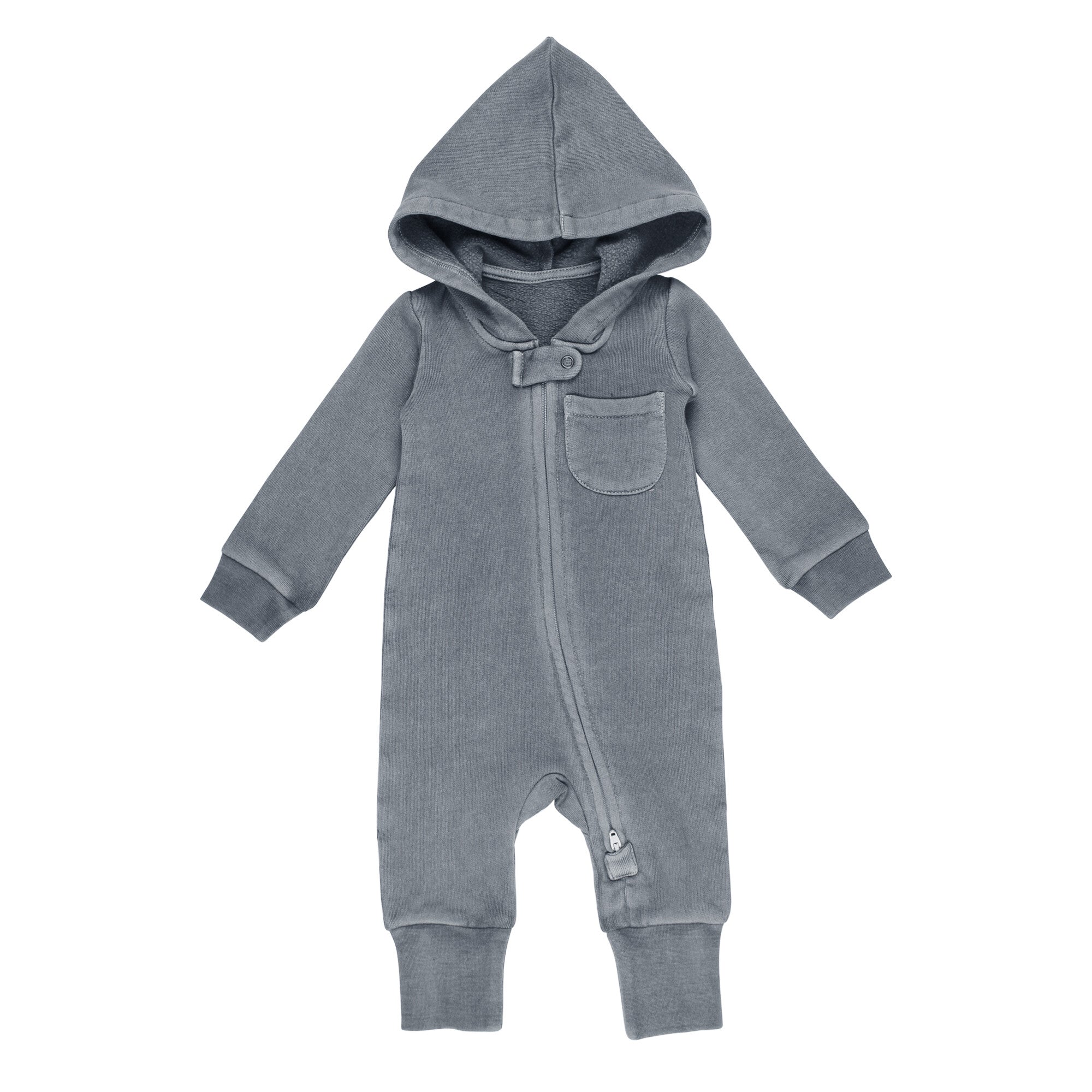 Moonstone - Organic Cozy Zipper Romper