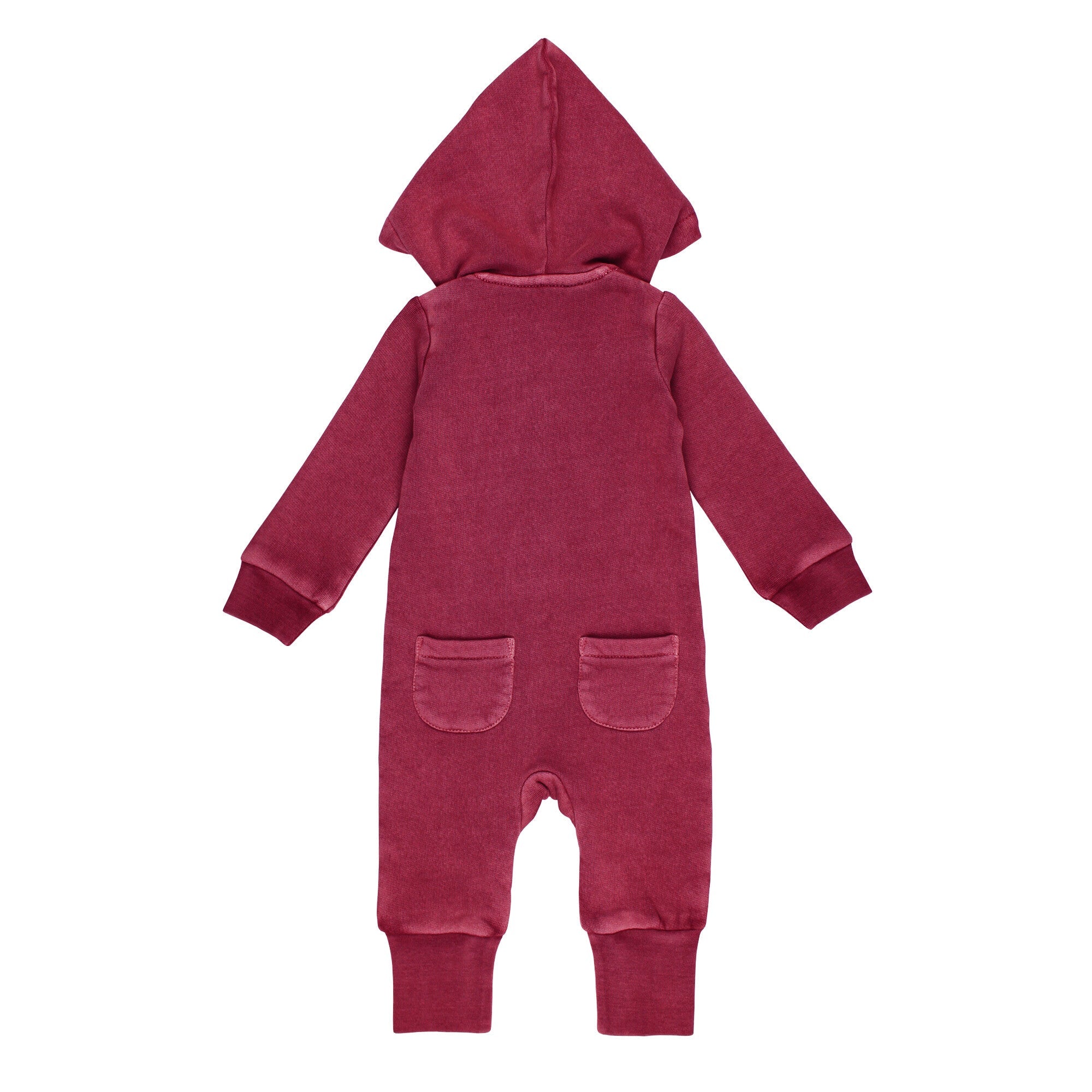 Sugarplum - Organic Cozy Zipper Romper
