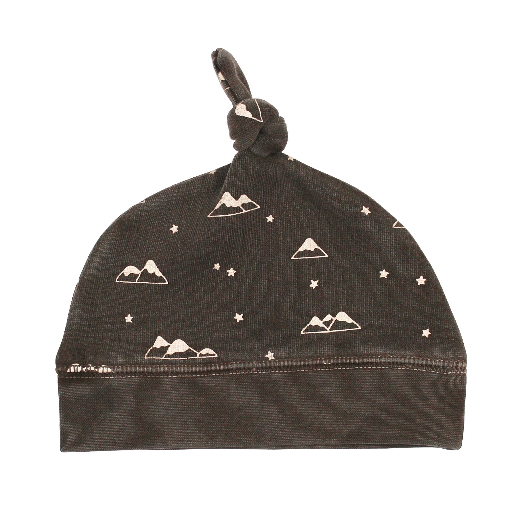 Bark Mountains - Organic Cozy Knotted Hat
