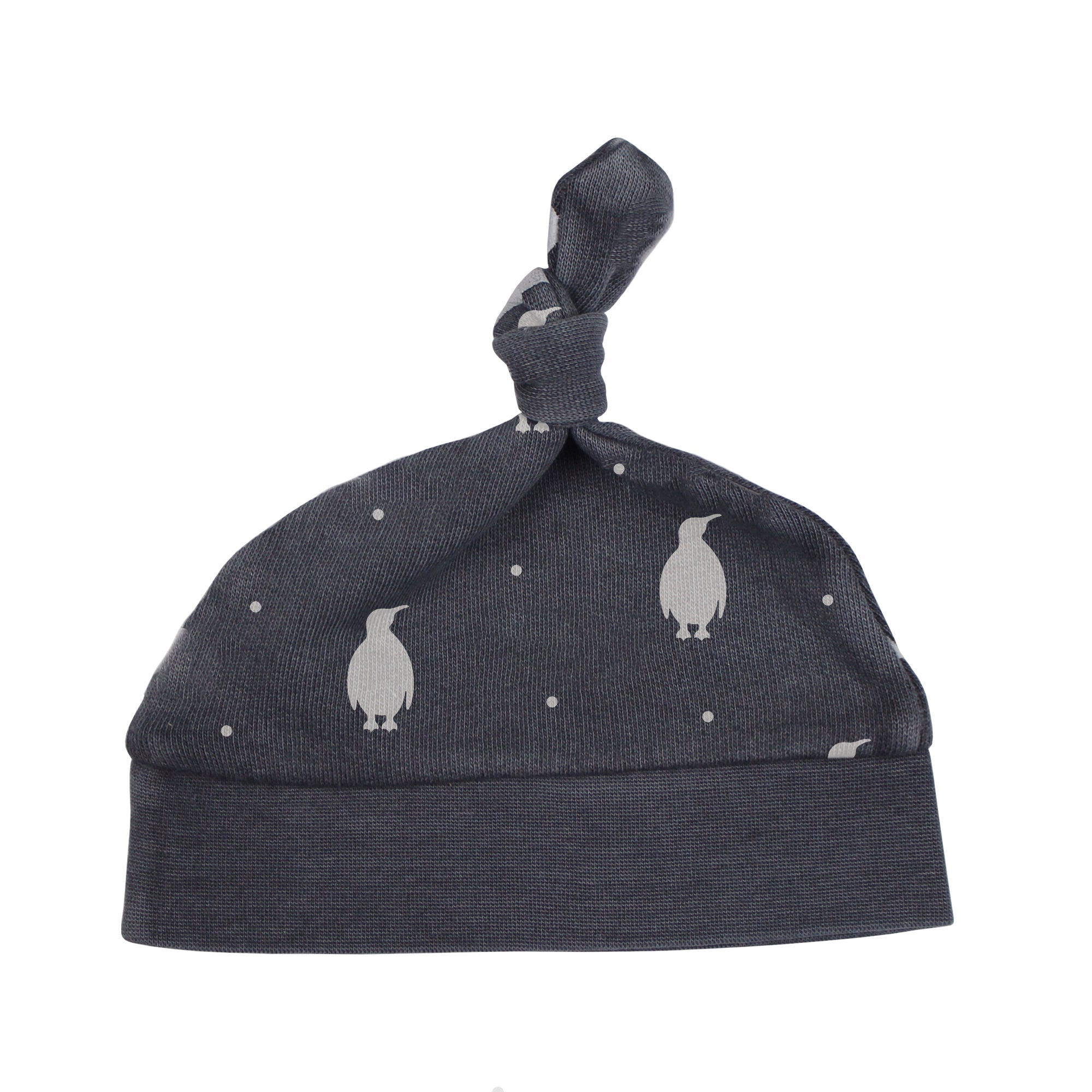 Coal Penguin - Organic Cozy Knotted Hat