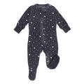 Coal Clouds - Organic Cozy Zipper Footie