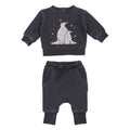 Coal Penguin - Organic Cozy Graphic Sweatshirt & Jogger Set