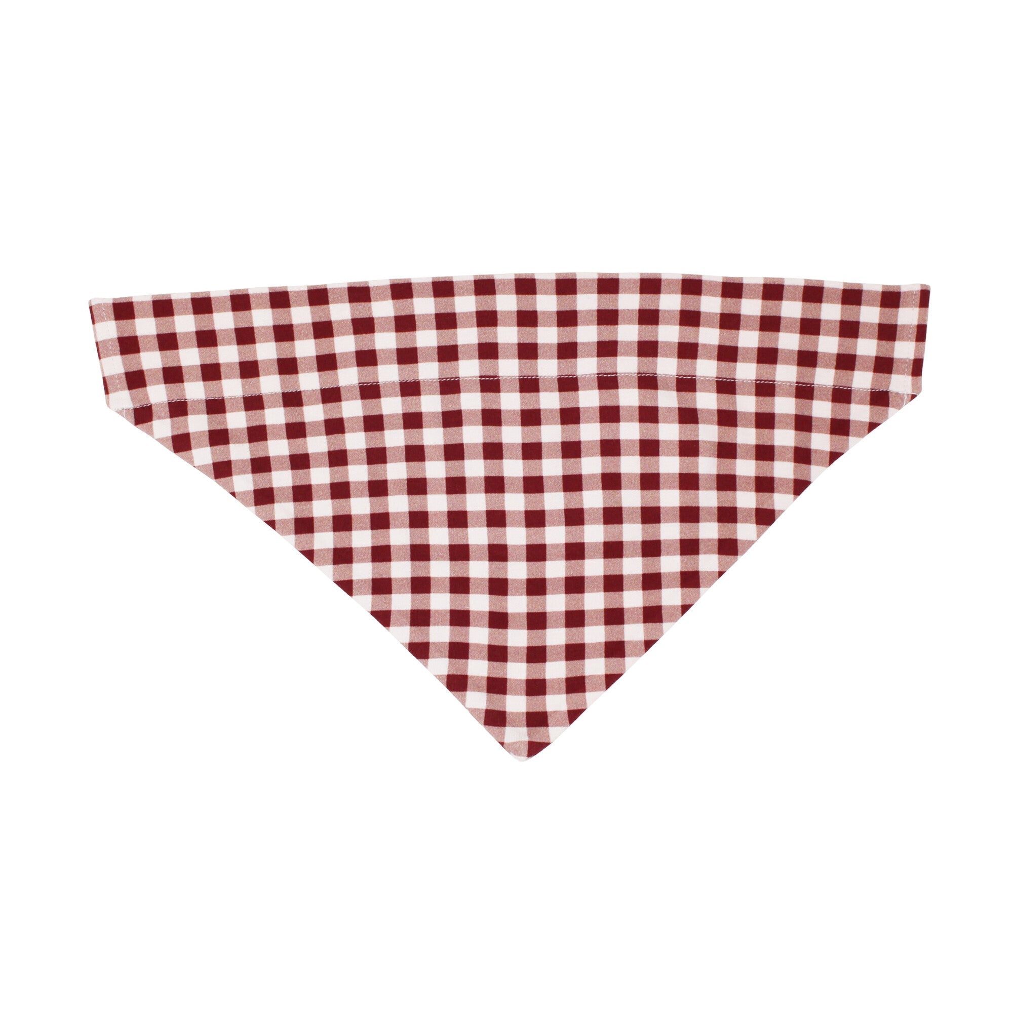 Crimson Plaid - Organic Holiday Pet Bandana