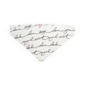 Writing Reindeer - Organic Holiday Pet Bandana