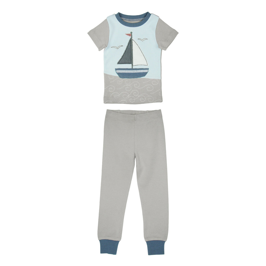 Light Gray Sailboat