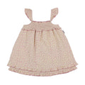Carnation Floral - Kid's Organic Muslin Summer Dress