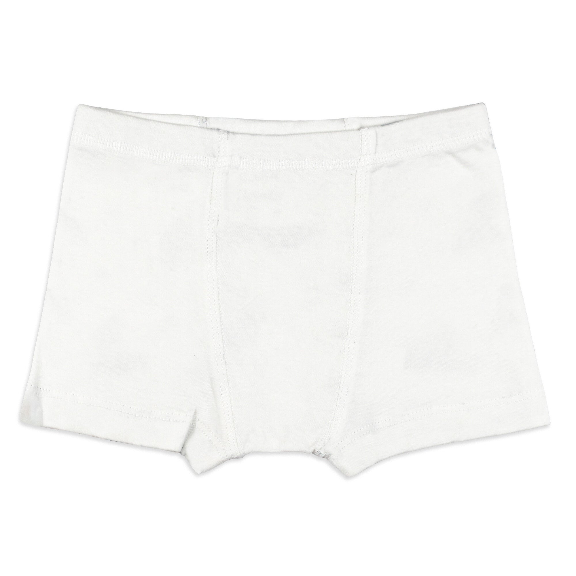White - Kids' Organic Boxers