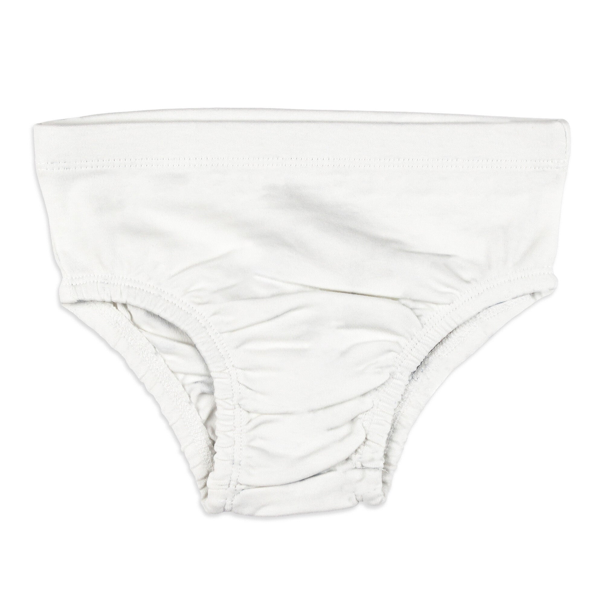 White - Kids' Organic Briefs