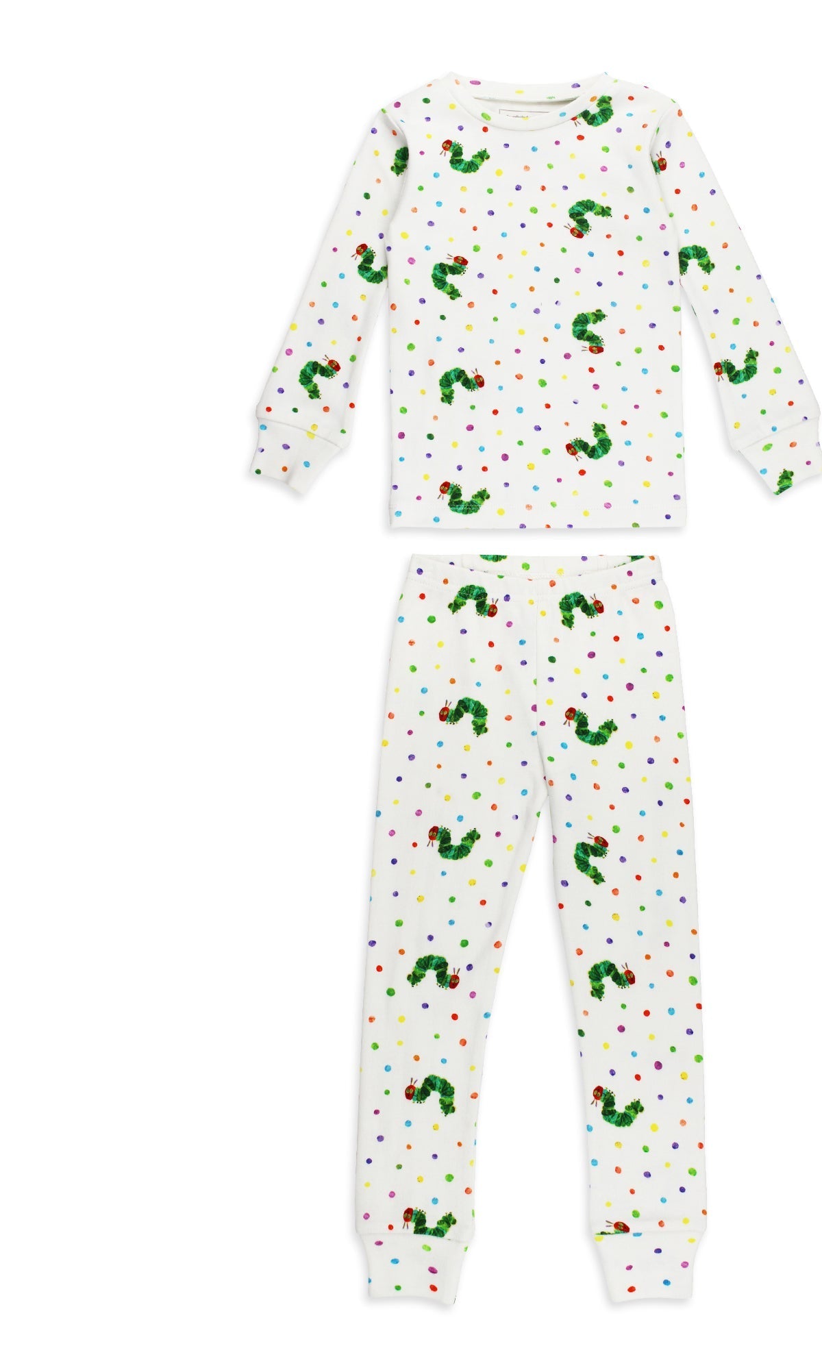 Kids' PJ set flat lay