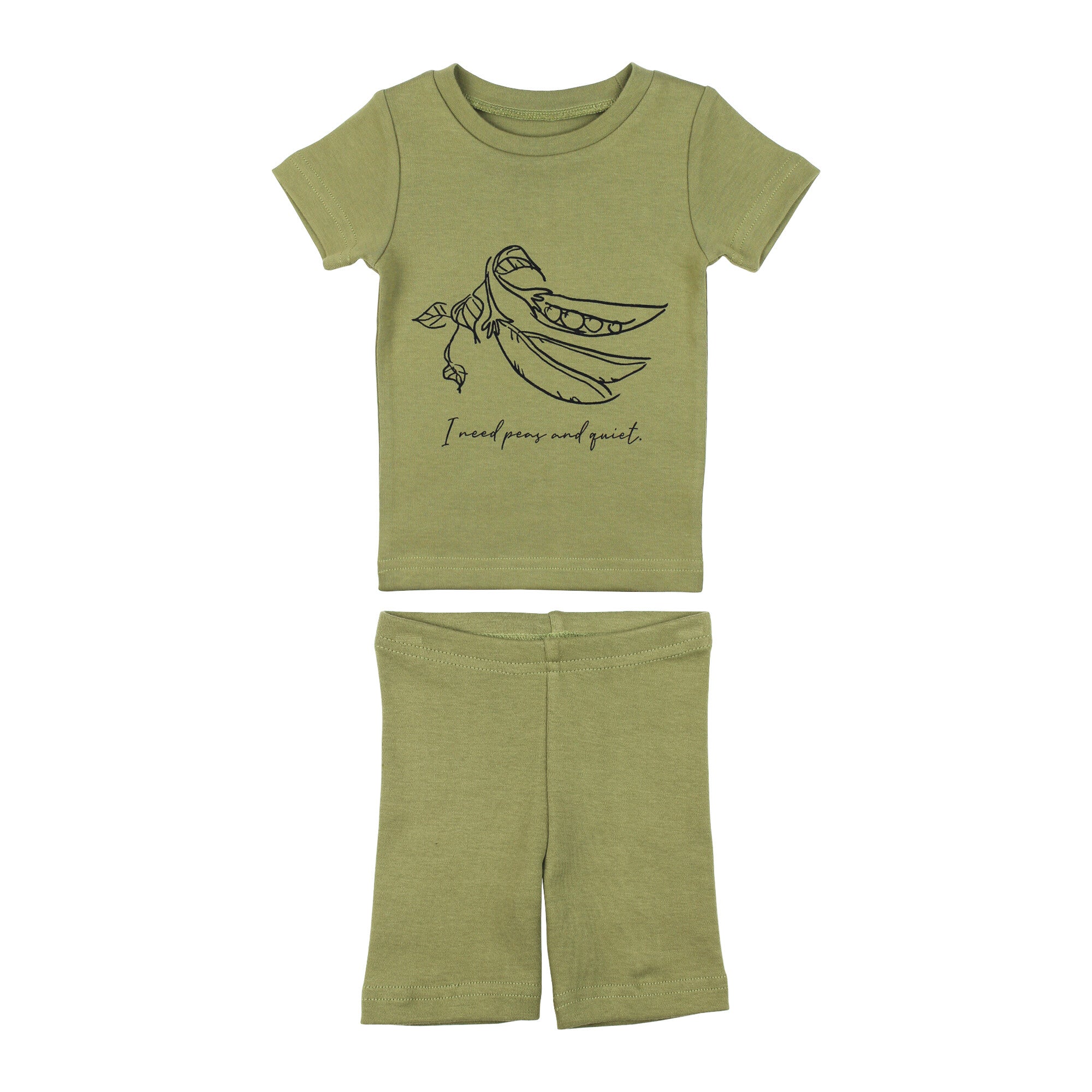 Sage Peas - Kids' Organic S/Sleeve PJ Set