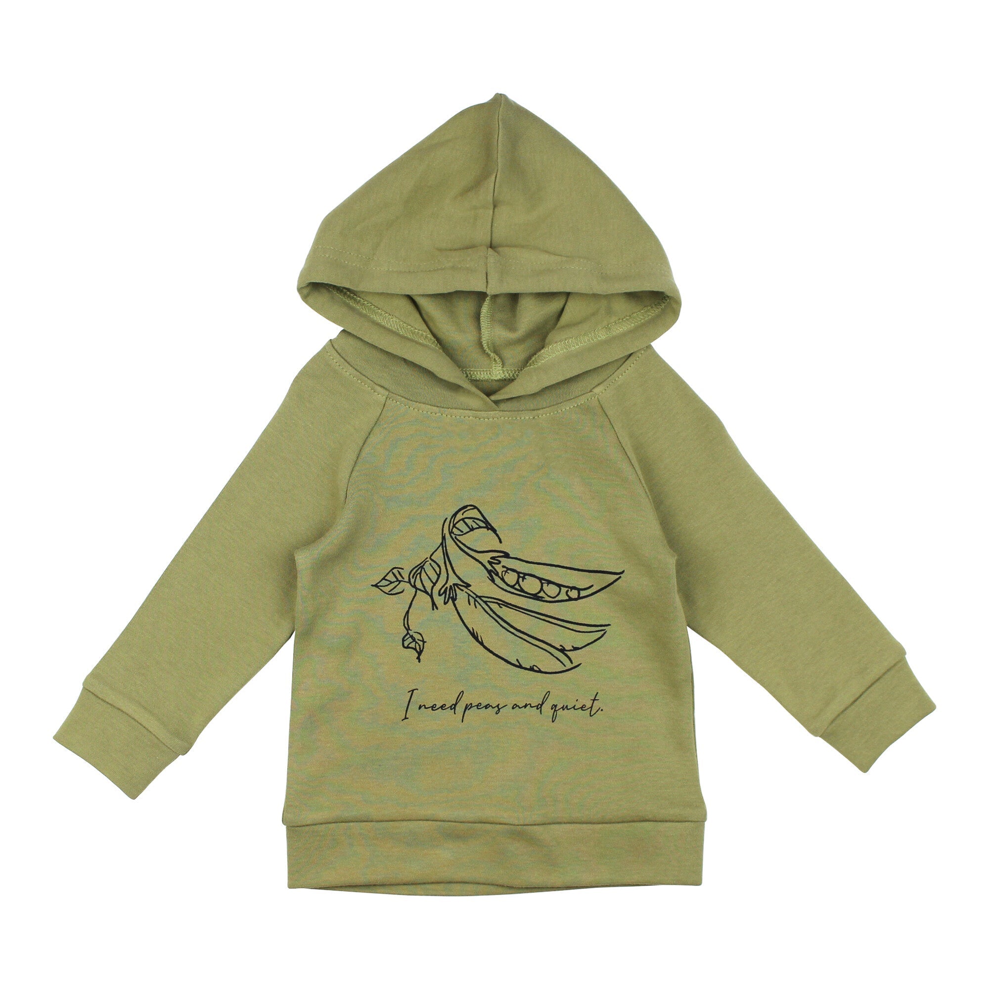 Sage Peas - Kids' Organic Raglan Hoodie
