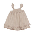 Oatmeal - Kids' Organic Smocked Summer Dress