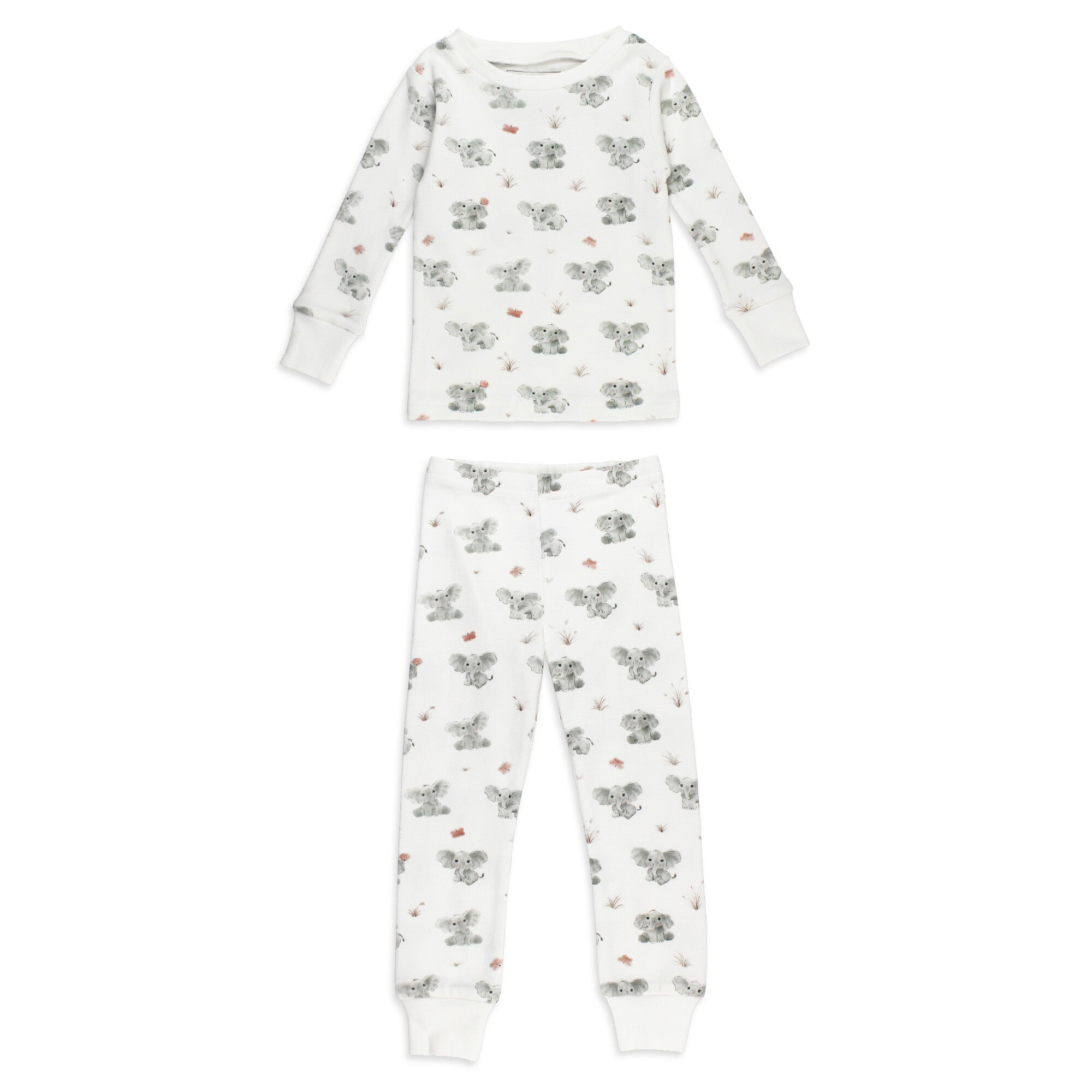 Baby Elephant - Kids' Organic PJ Set