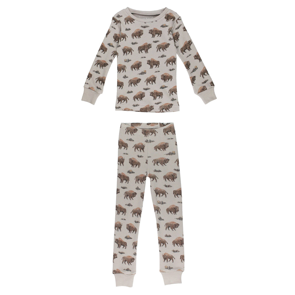 Bison - Kids' Organic PJ Set