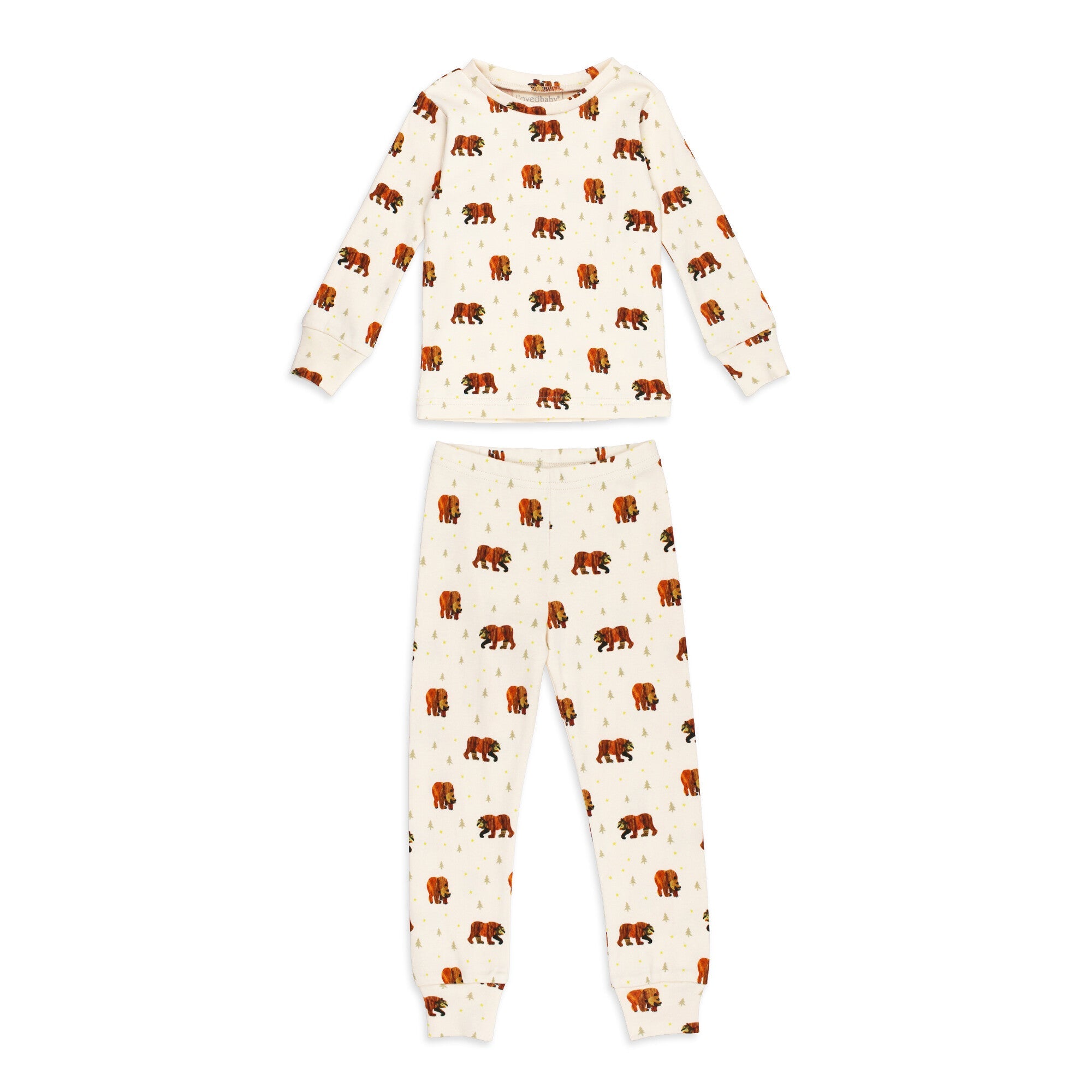 Brown Bear - Kids' Organic PJ Set