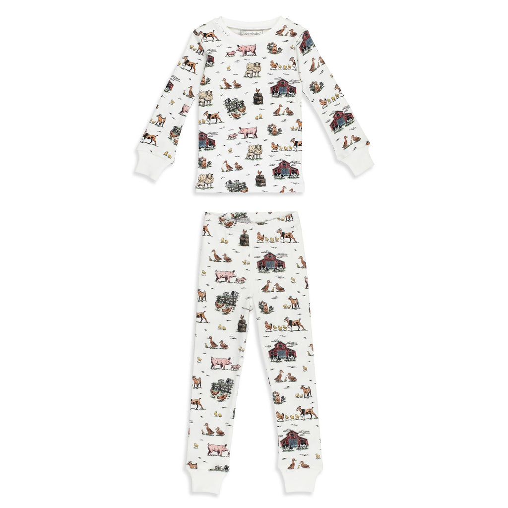 Farm Friends - Kids' Organic PJ Set