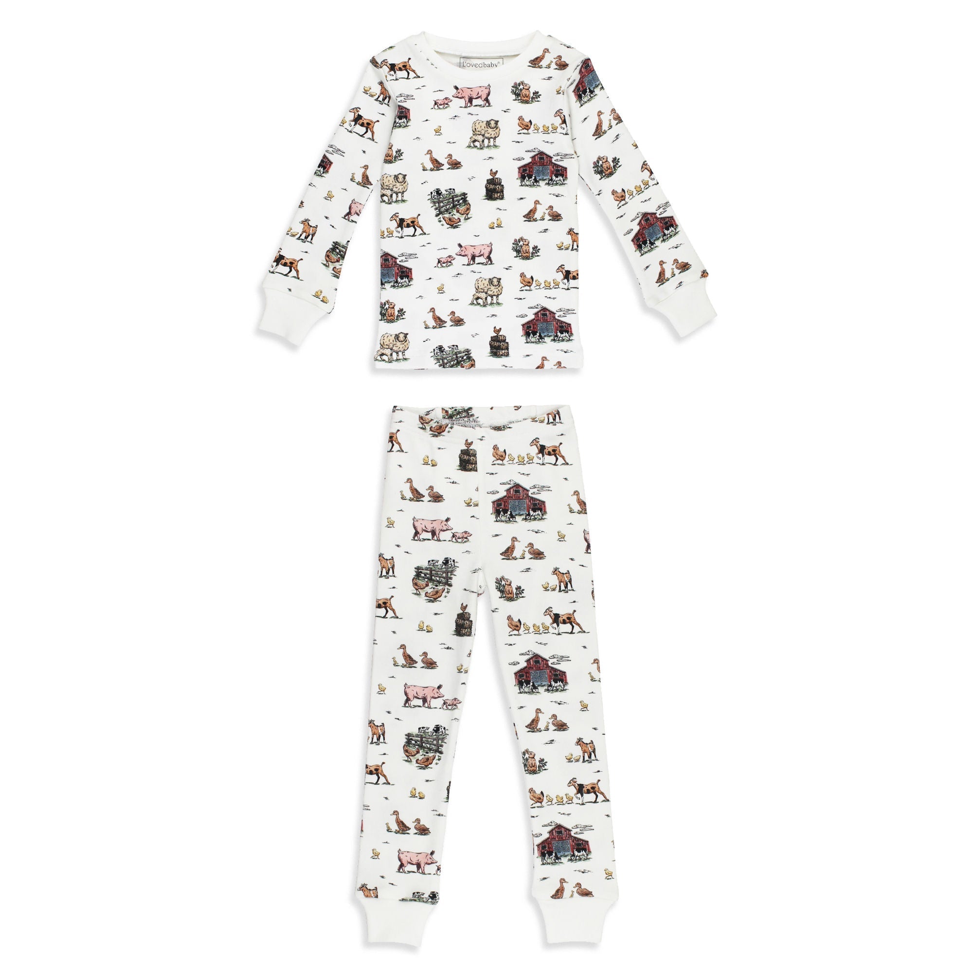 Farm Friends - Kids' Organic PJ Set