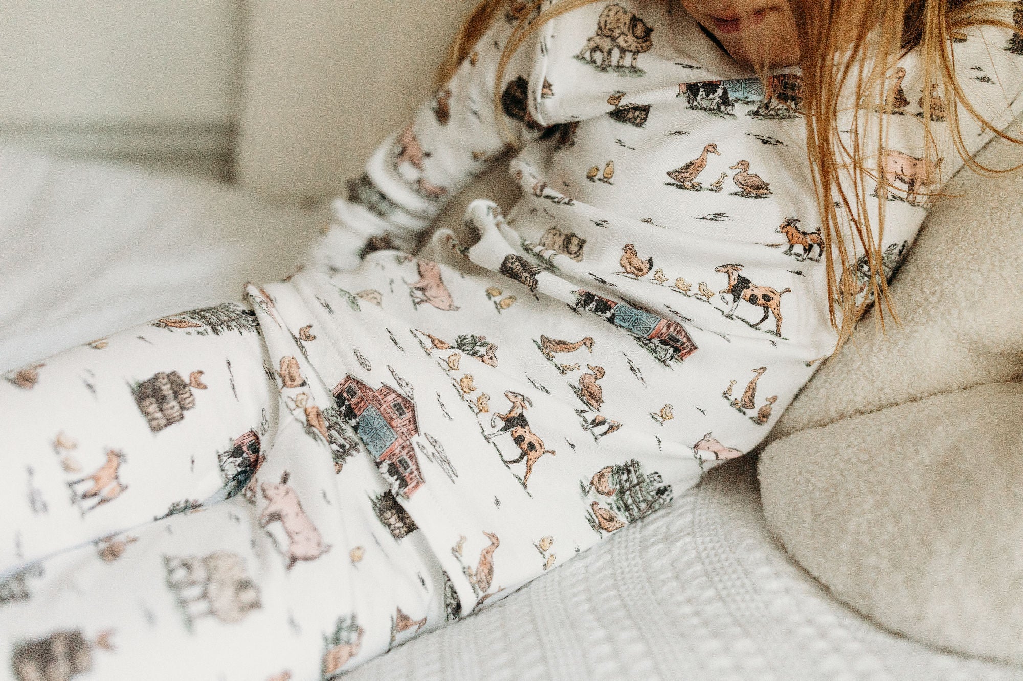 Farm Friends - Kids' Organic PJ Set