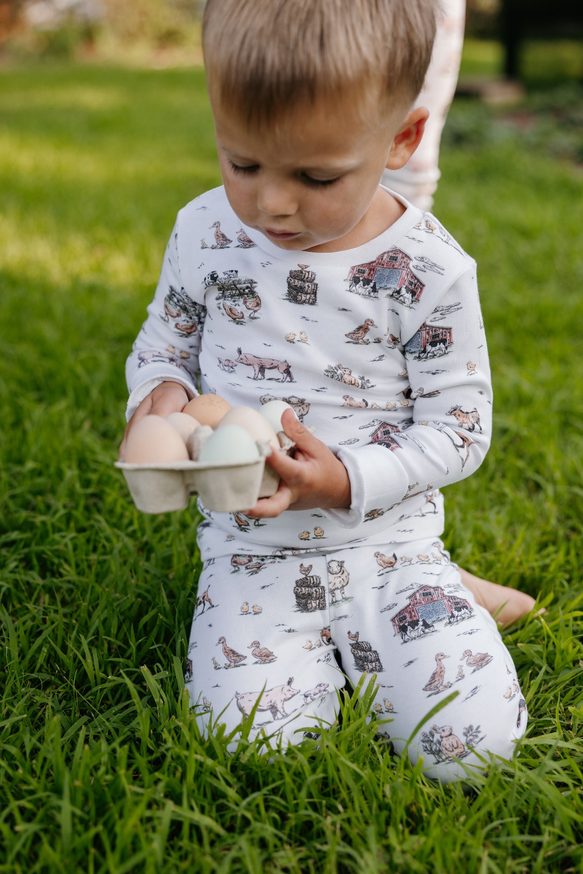 Farm Friends - Kids' Organic PJ Set