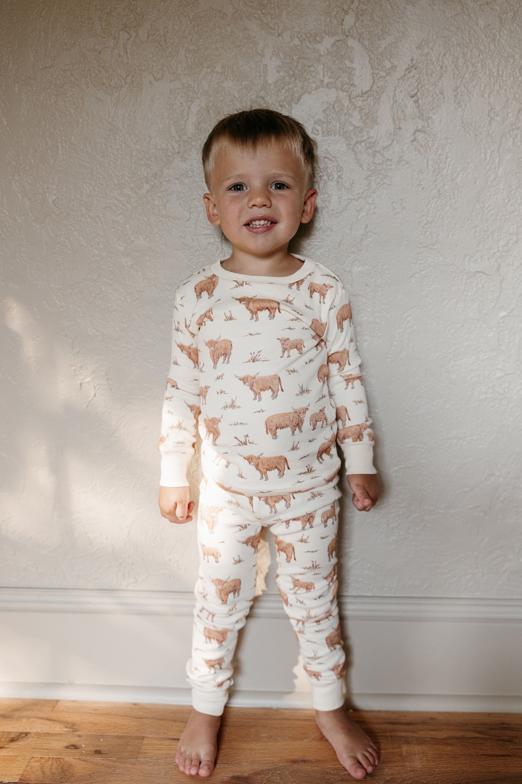 Highland Cow - Kids' Organic PJ Set