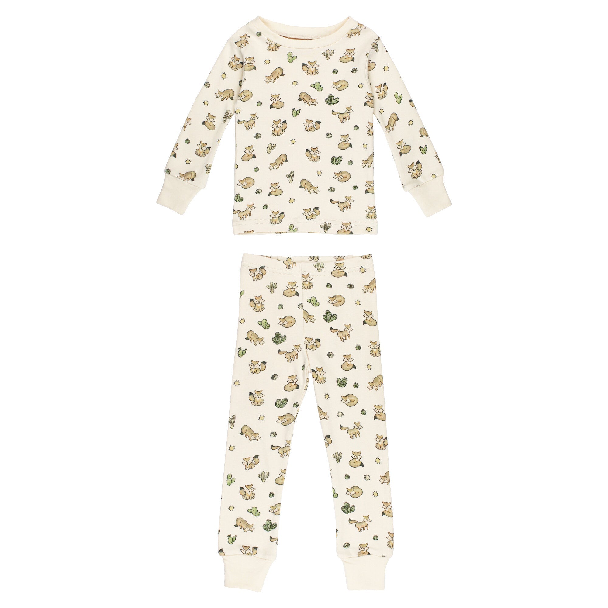 Little Fox - Kids' Organic PJ Set
