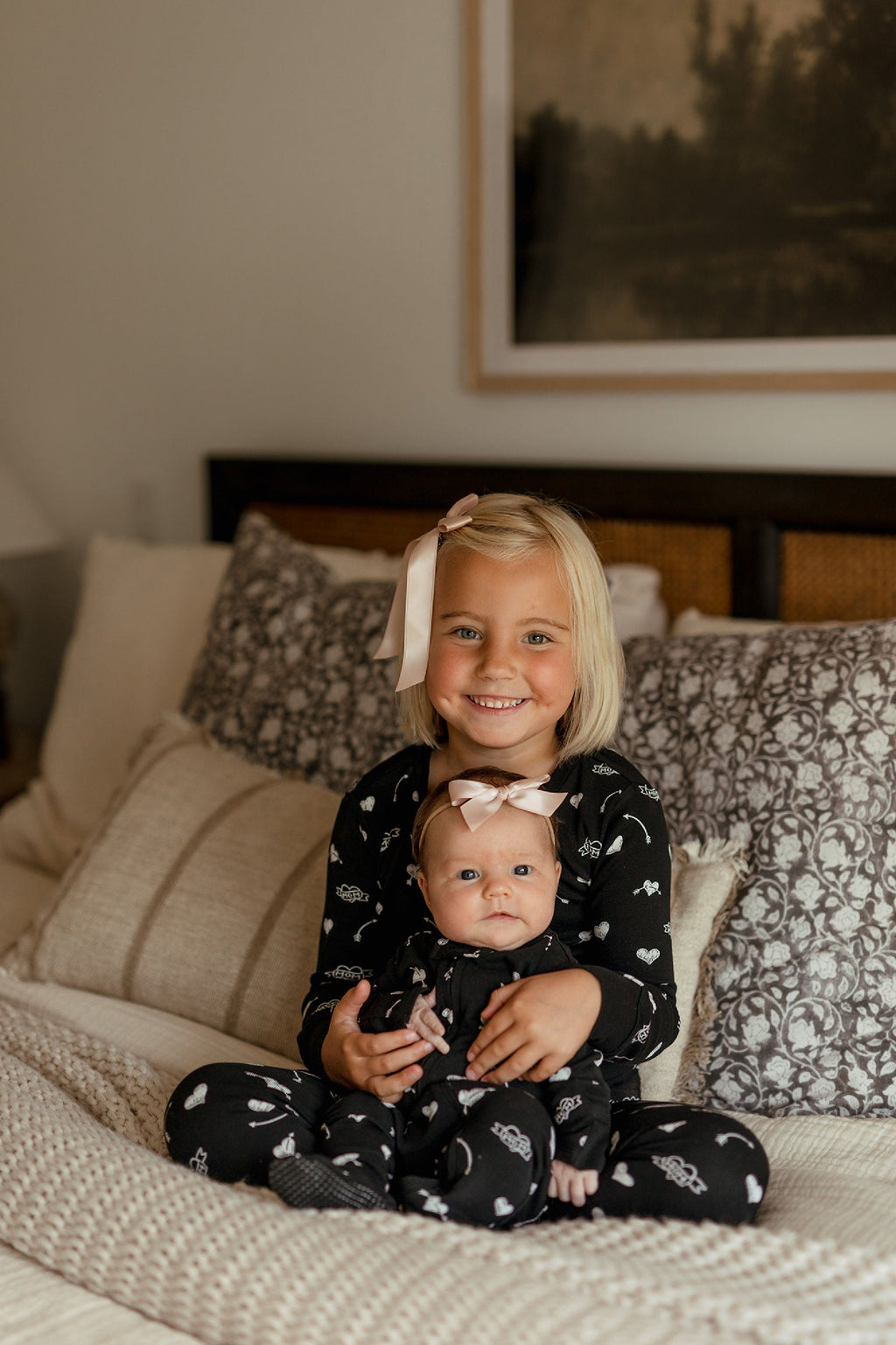 Mom Heart - Kids' Organic PJ Set