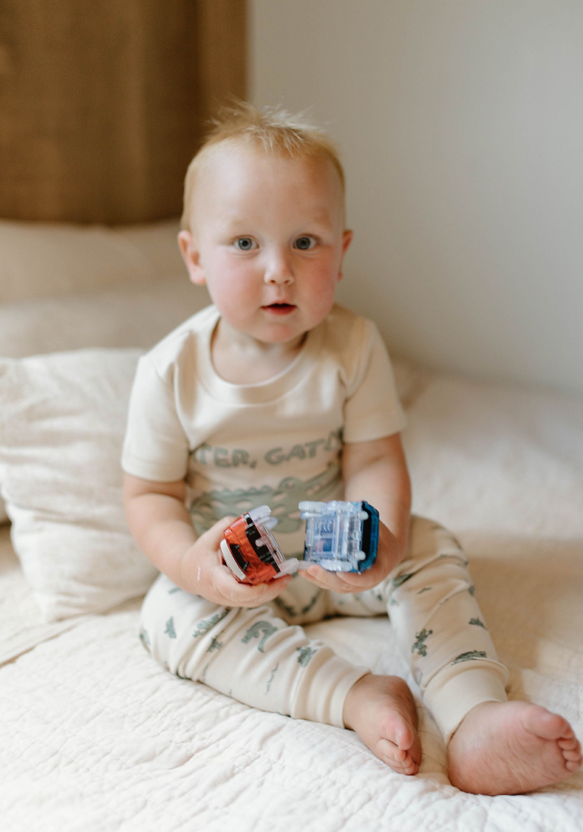 Alligator - Kids' Organic S/Sleeve PJ Set