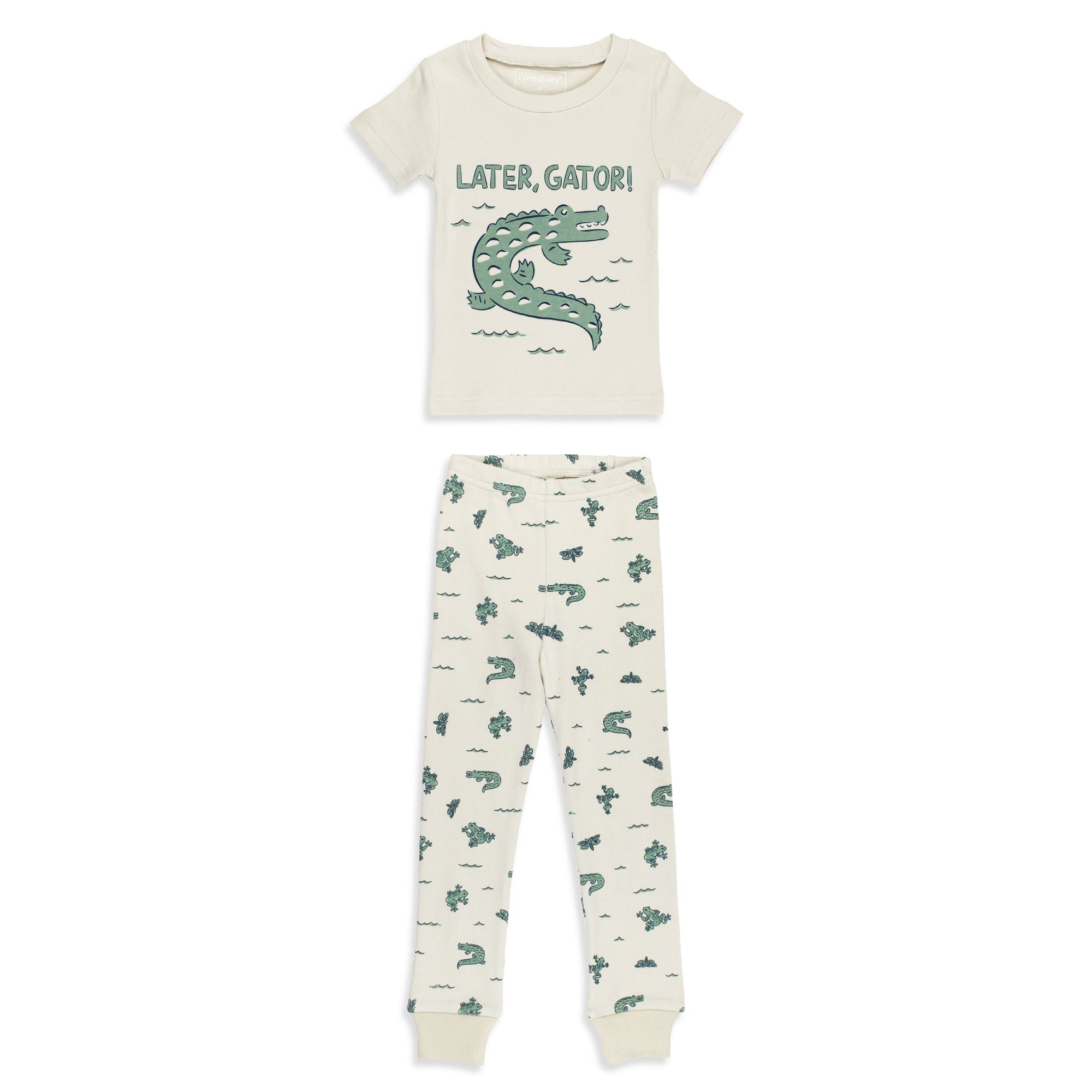 Alligator - Kids' Organic S/Sleeve PJ Set