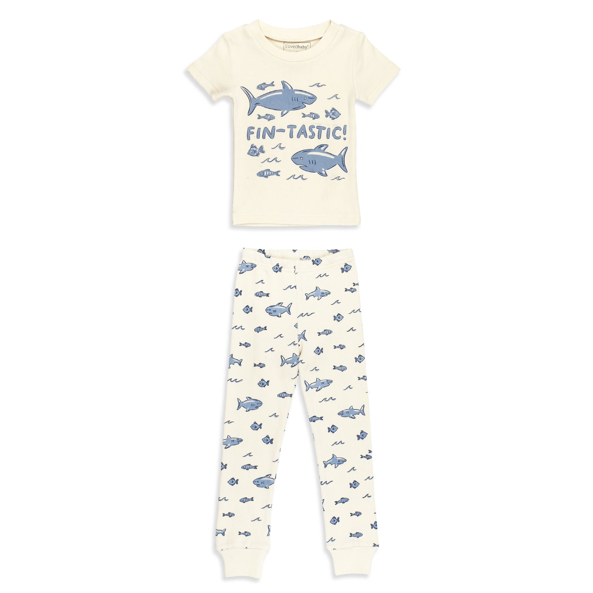 Shark - Kids' Organic S/Sleeve PJ Set